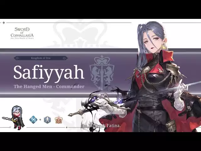 Acc Sword of Convallaria Safiyyah + 1 random 5 star